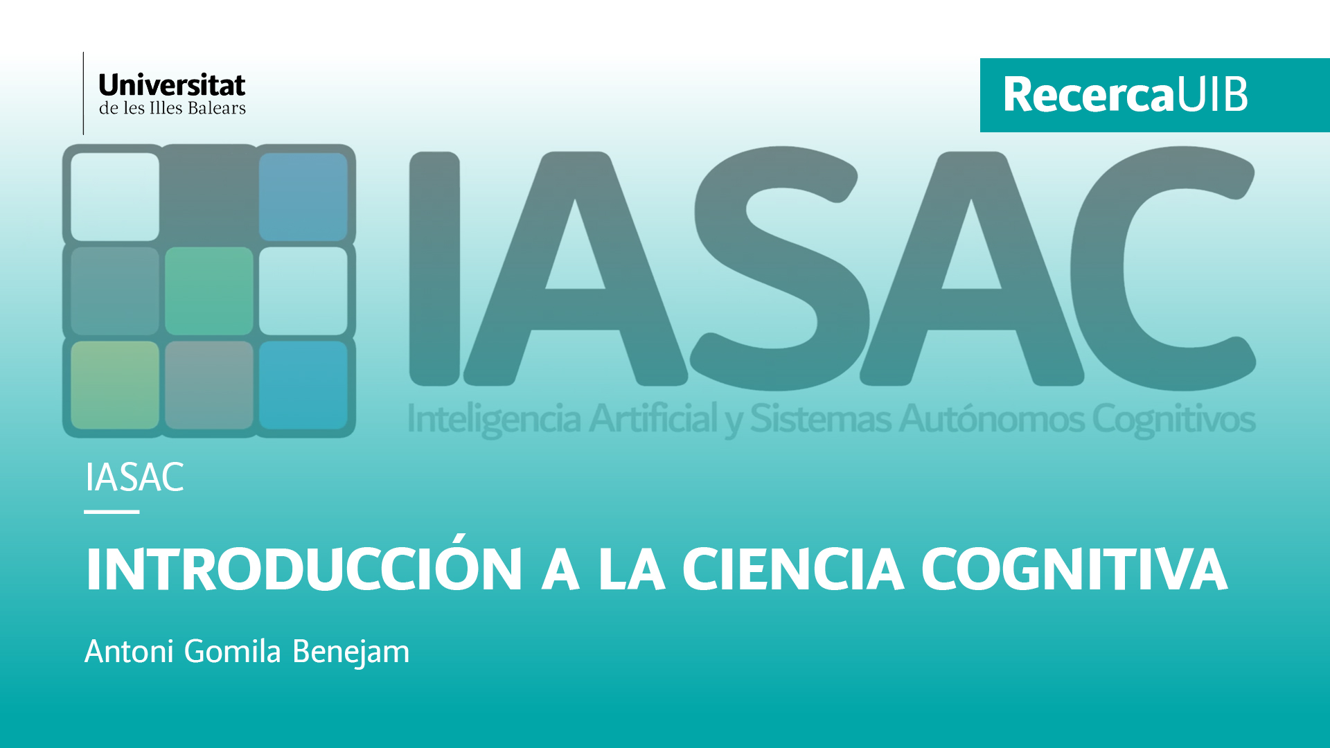 Introduction to cognitive science