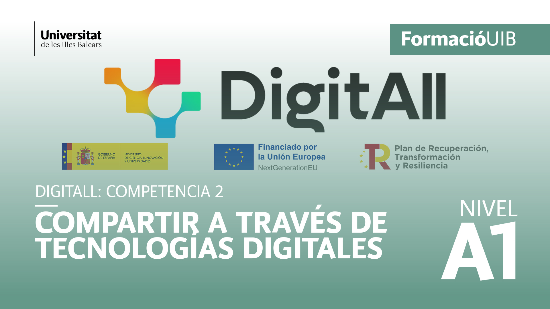 (Level A1) Introduction to sharing through digital technologies