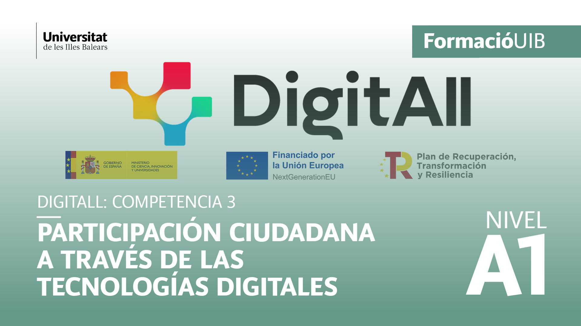 (Level A1) Introduction to citizen participation through digital technologies