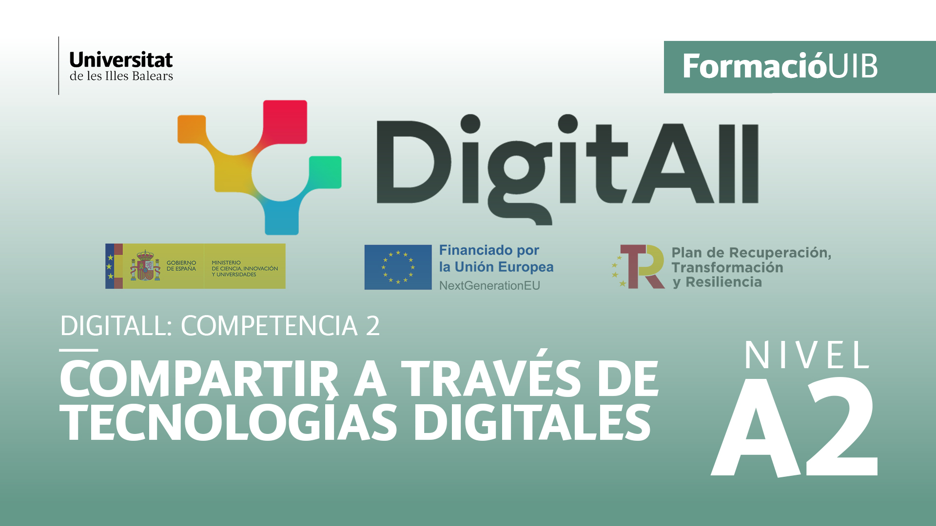 (Level A2) Introduction to sharing through digital technologies.