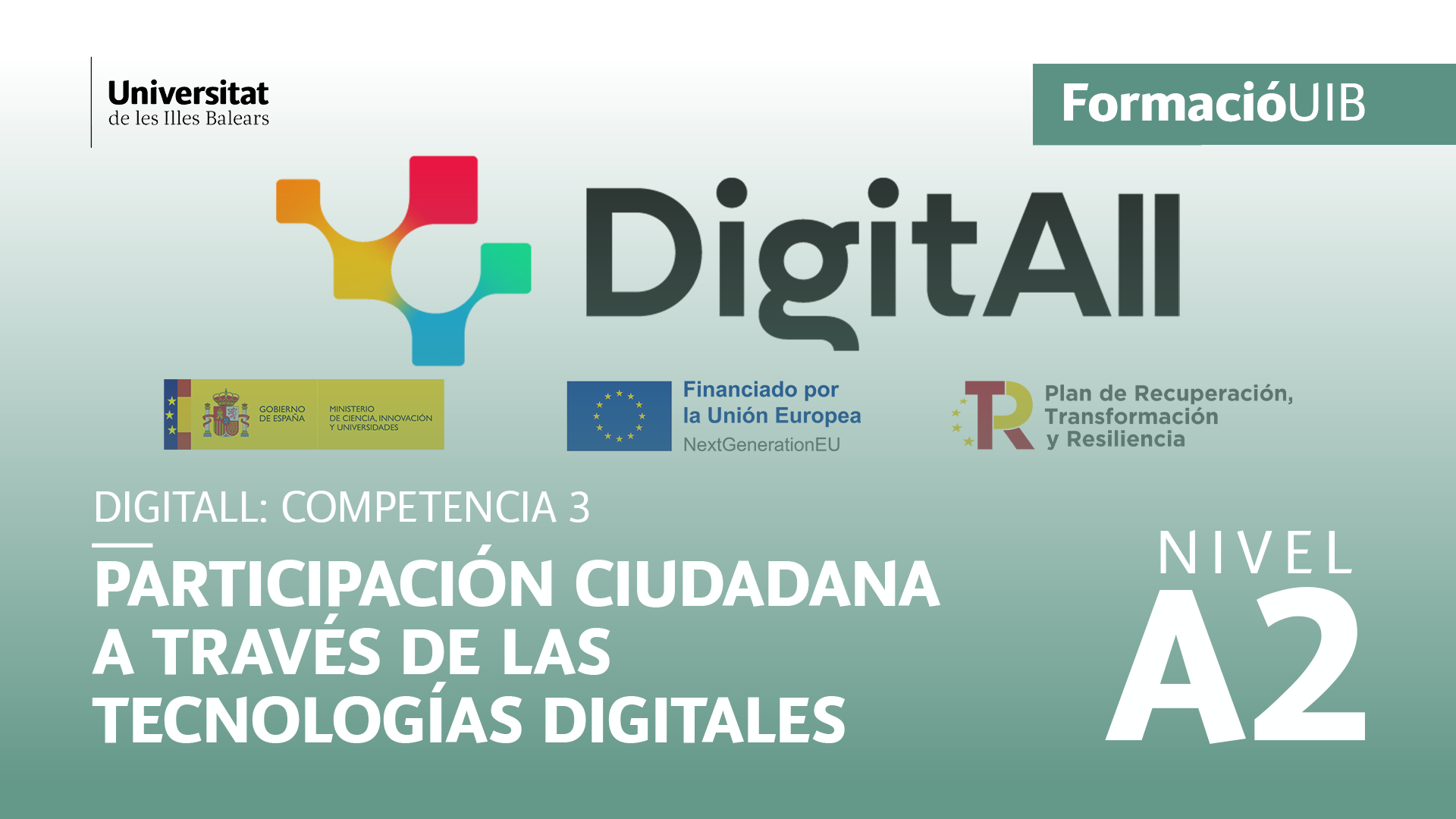 (Level A2) Introduction to citizen participation through digital technologies