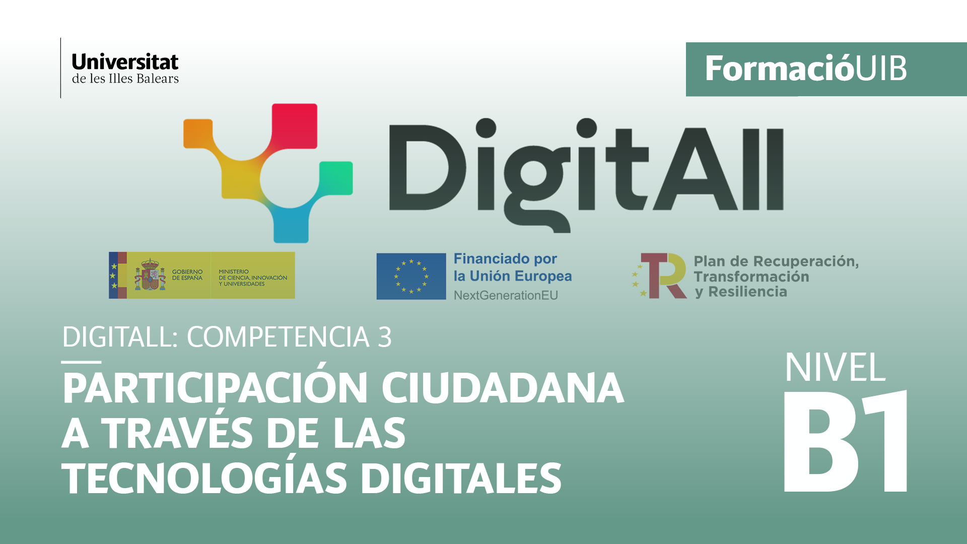 (Level B1) Introduction to citizen participation through digital technologies