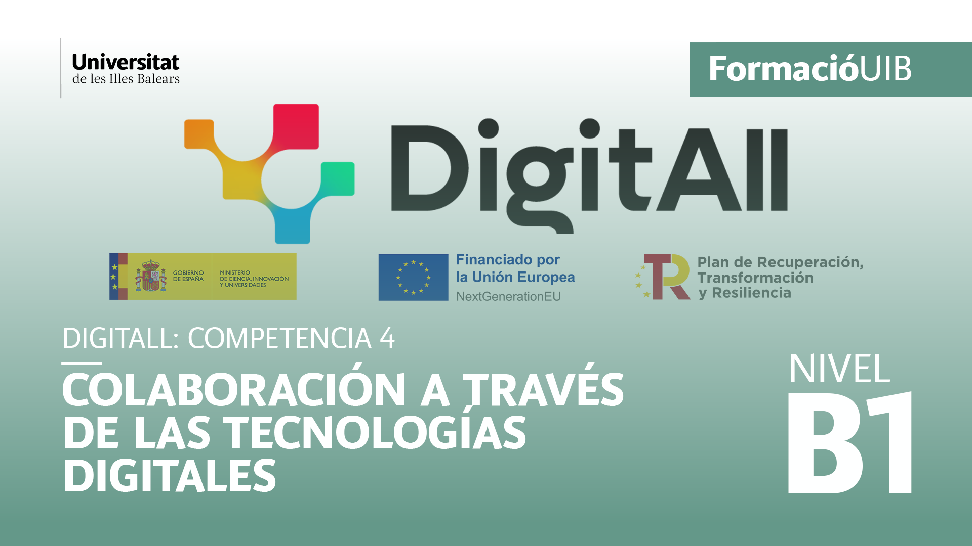 (Level B1) Introduction to collaboration through digital technologies