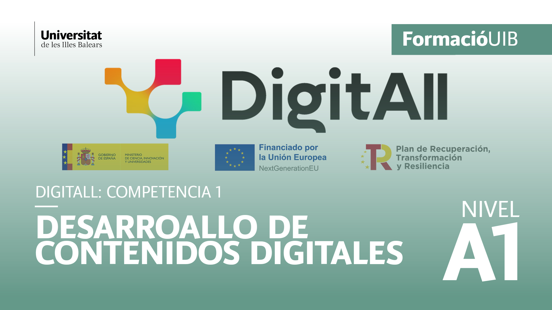 (Level A1) Introduction to digital content development