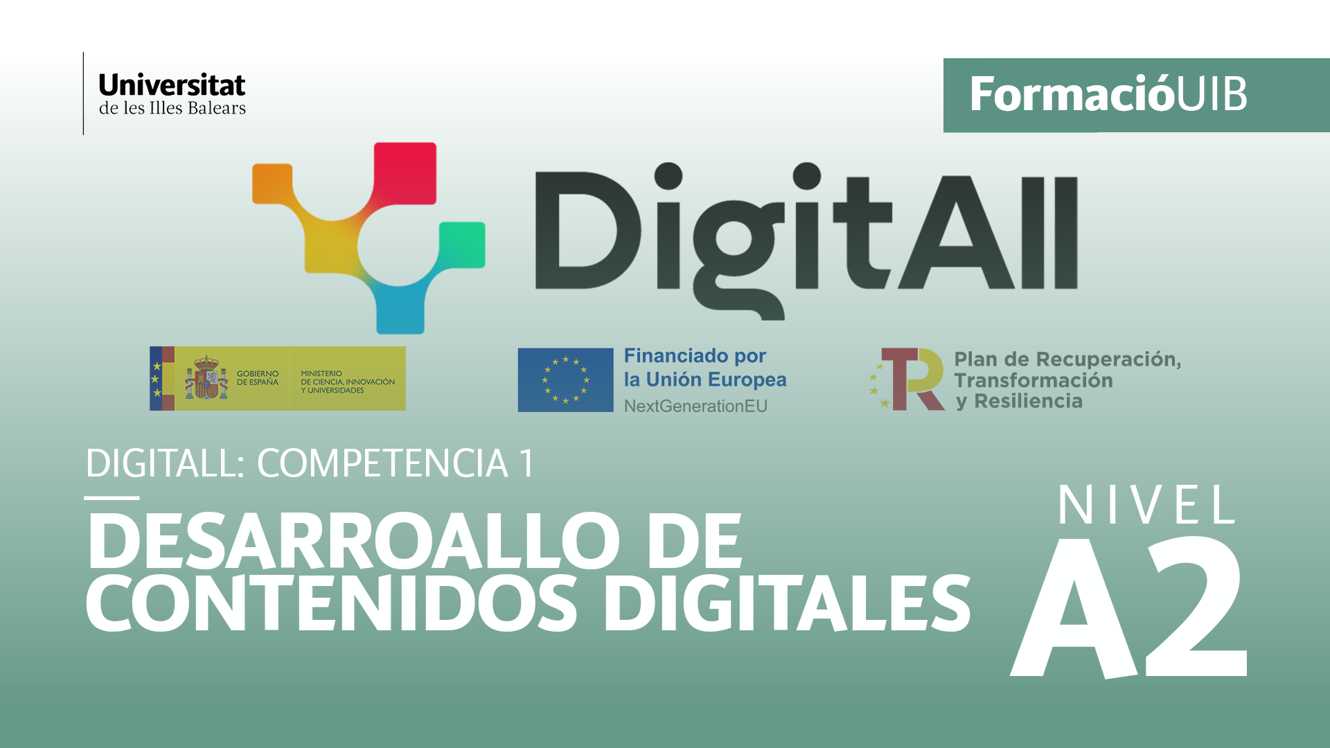 (Level A2) Introduction to digital content development