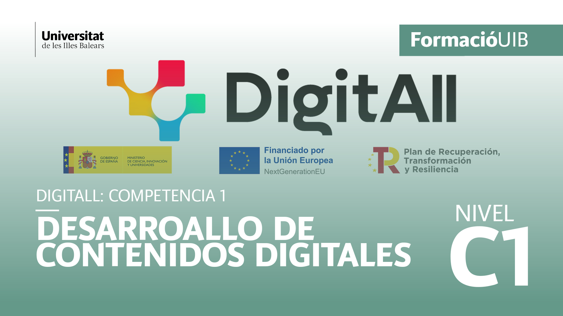 (Level C1) Introduction to digital content development