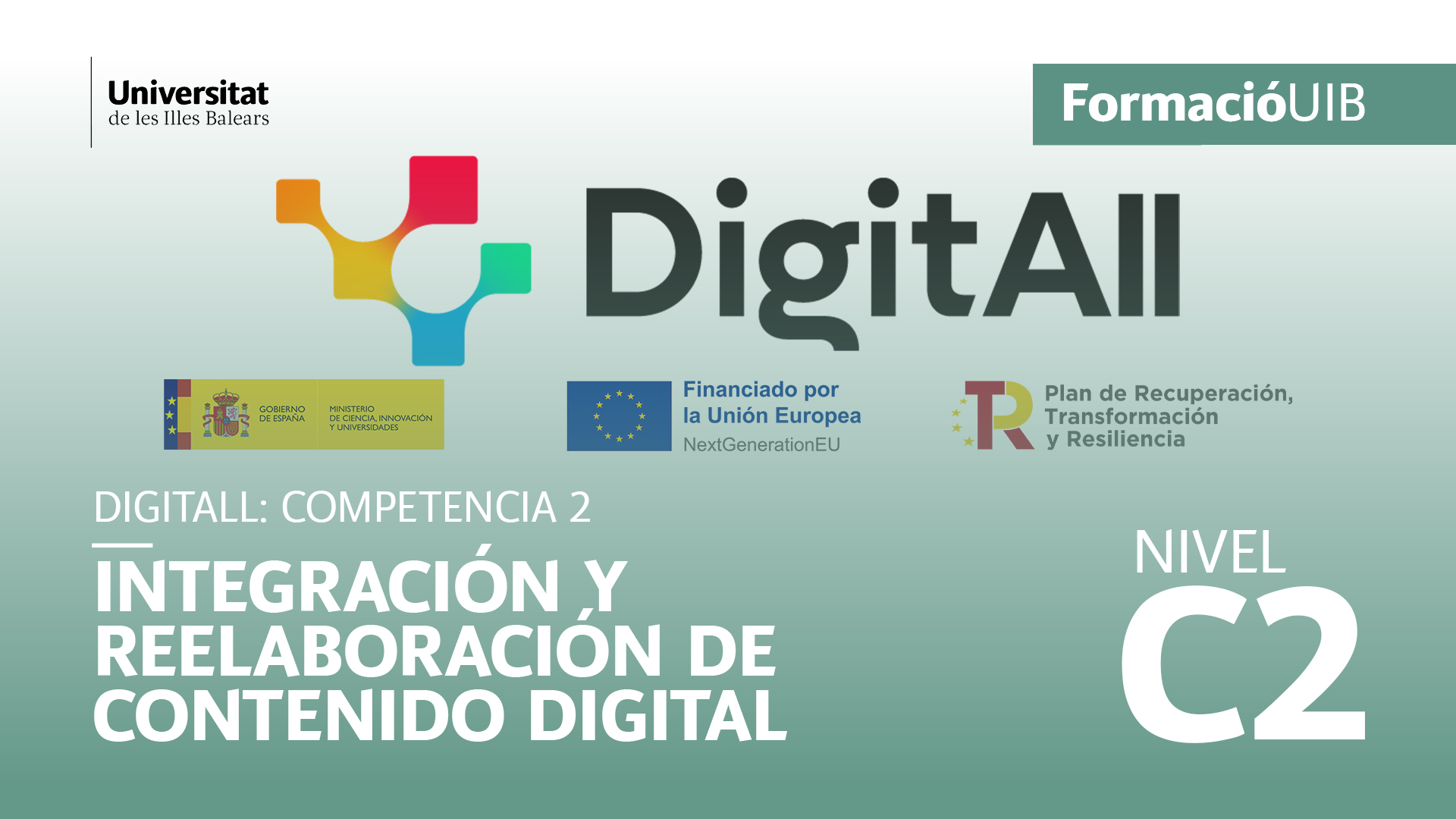 (Level C2) Introduction to the integration and reworking of digital content